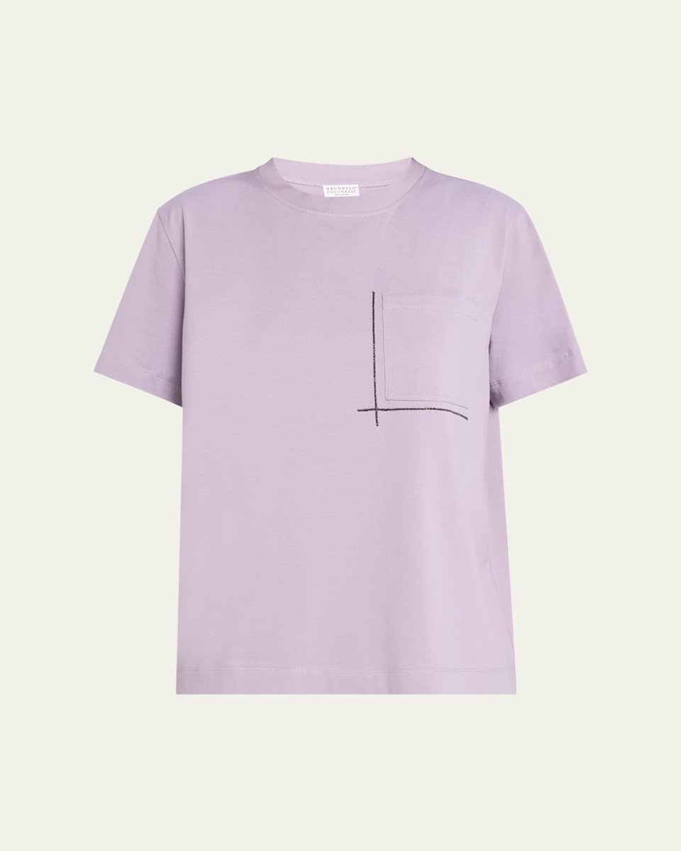 Monili-Pocket Short-Sleeve T-Shirt